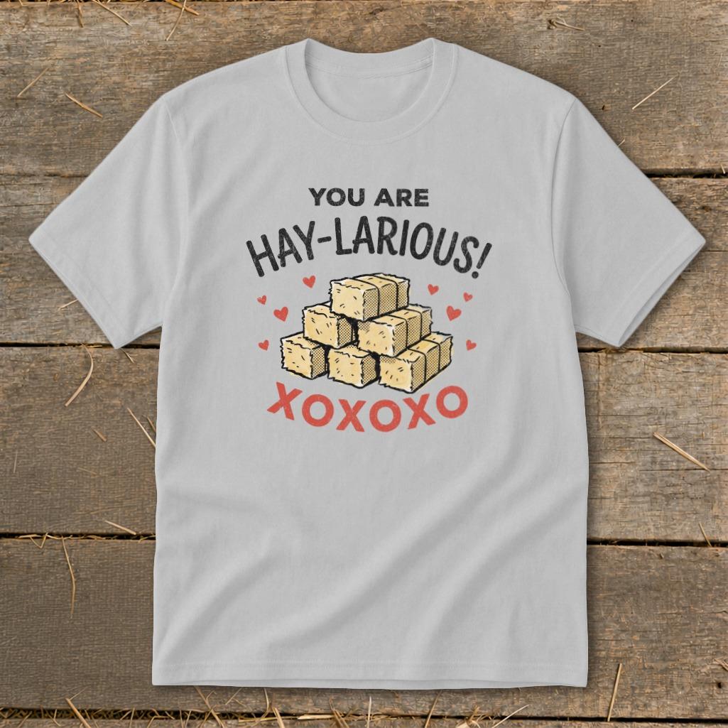 Valentines Card - Hay-Larious Youth Tee