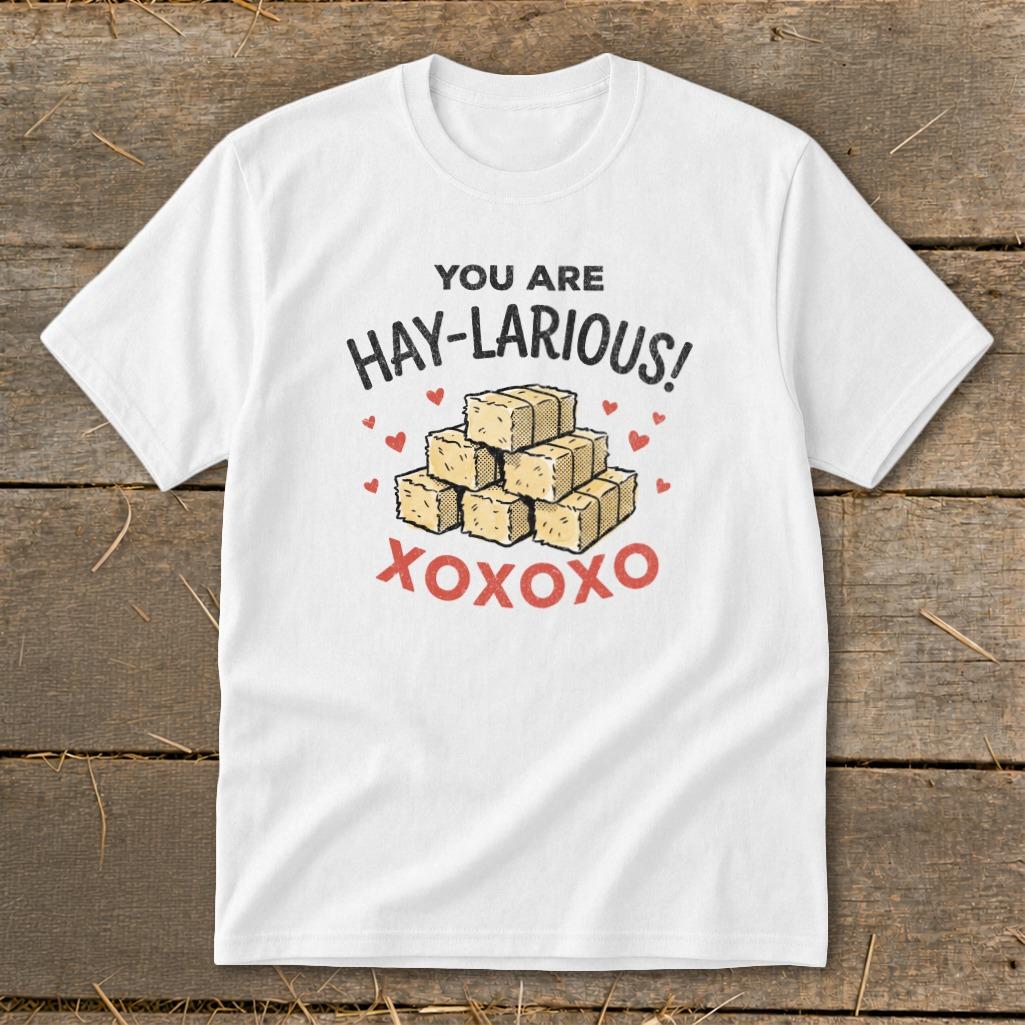 Valentines Card - Hay-Larious Youth Tee