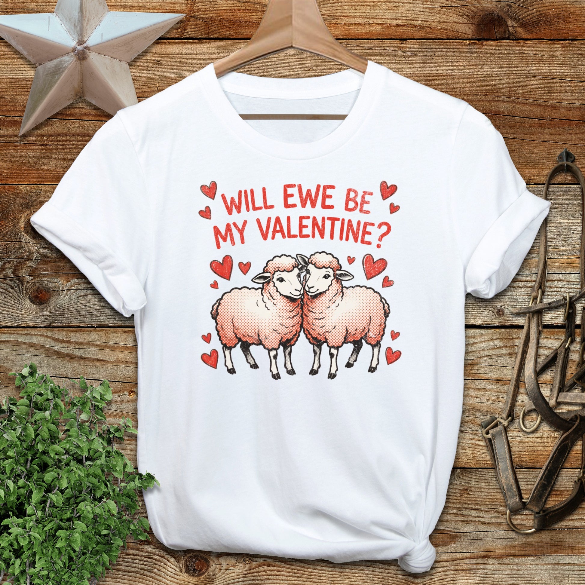 Valentines Card - Will Ewe Be Mine Softstyle Tee