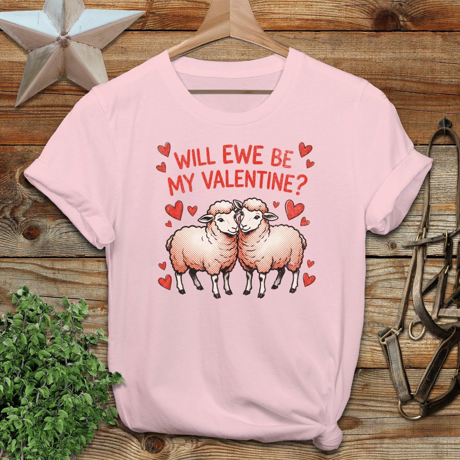 Valentines Card - Will Ewe Be Mine Softstyle Tee