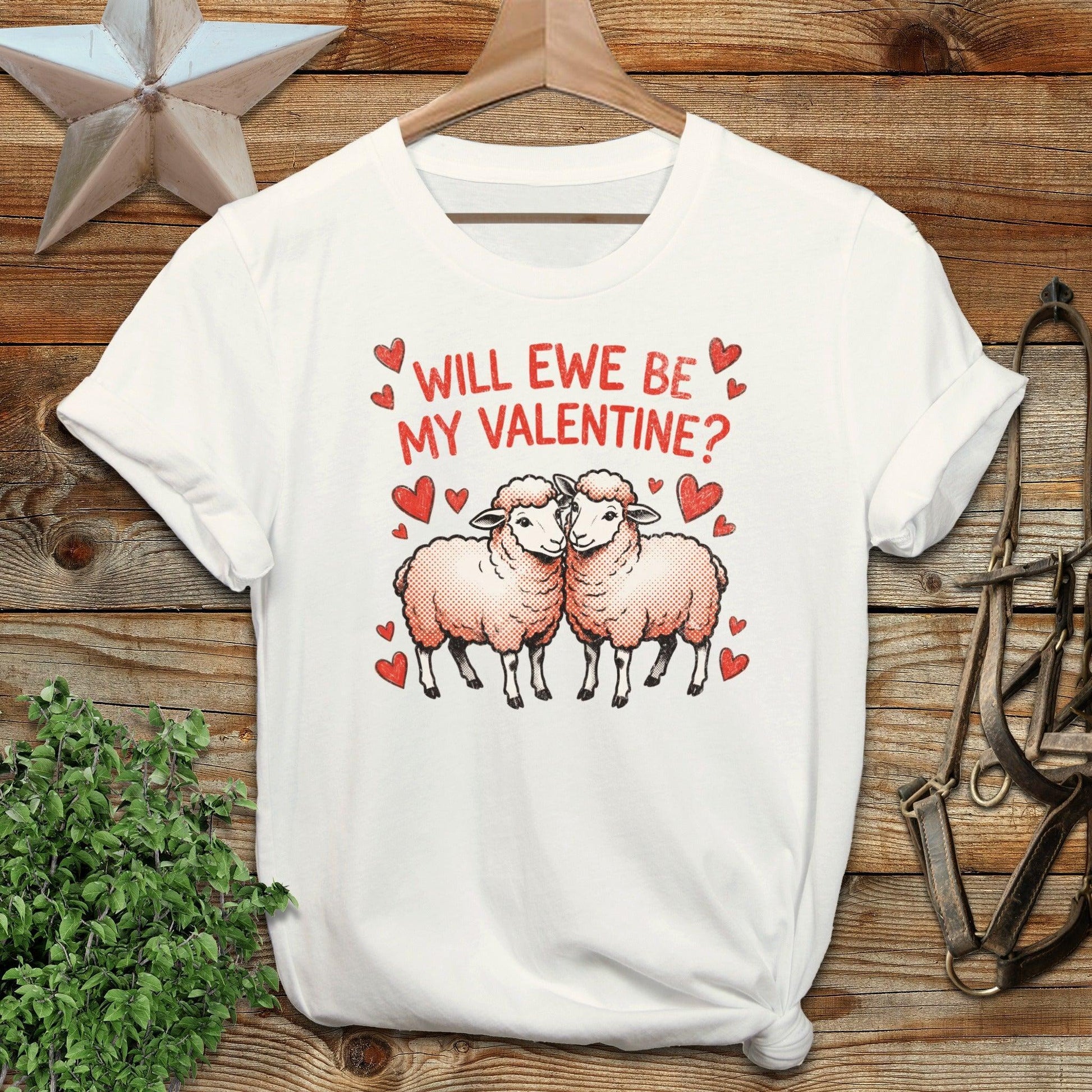 Valentines Card - Will Ewe Be Mine Softstyle Tee