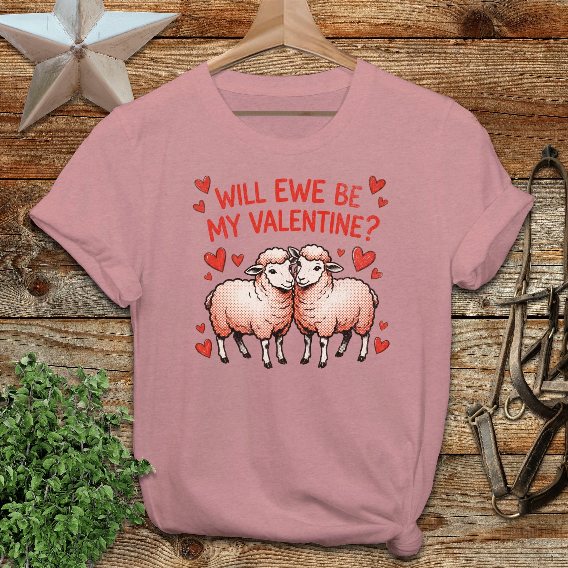 Valentines Card - Will Ewe Be Mine Softstyle Tee