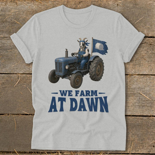 We Farm at Dawn Softstyle Tee