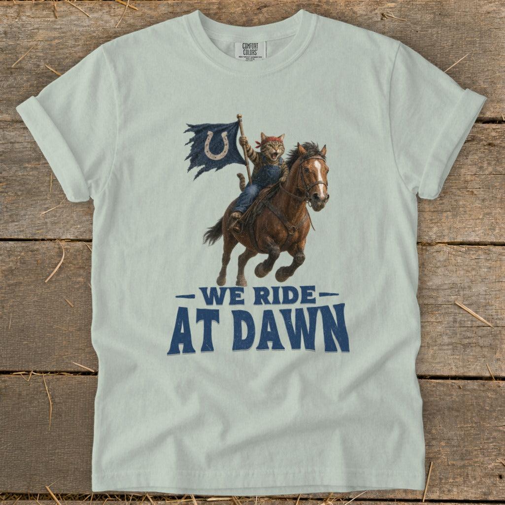 We Ride at Dawn Signature Tee