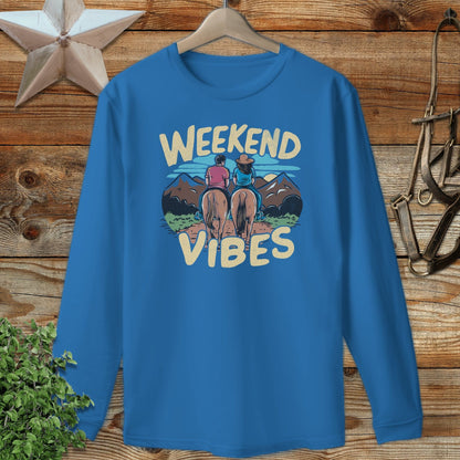 Weekend Vibes Long Sleeve Tee