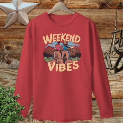 Weekend Vibes Long Sleeve Tee