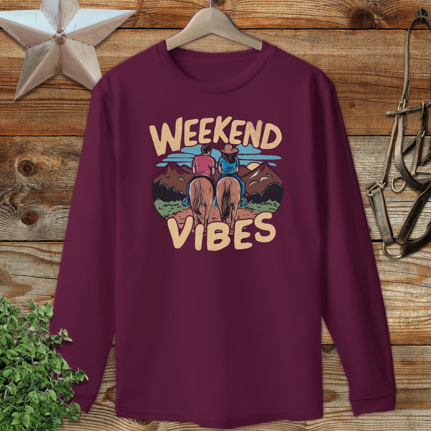 Weekend Vibes Long Sleeve Tee