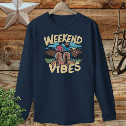 Weekend Vibes Long Sleeve Tee