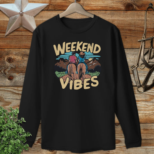 Weekend Vibes Long Sleeve Tee