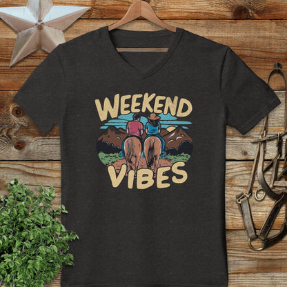 Weekend Vibes V-neck