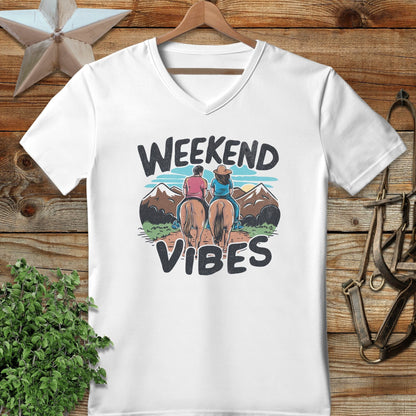Weekend Vibes V-neck