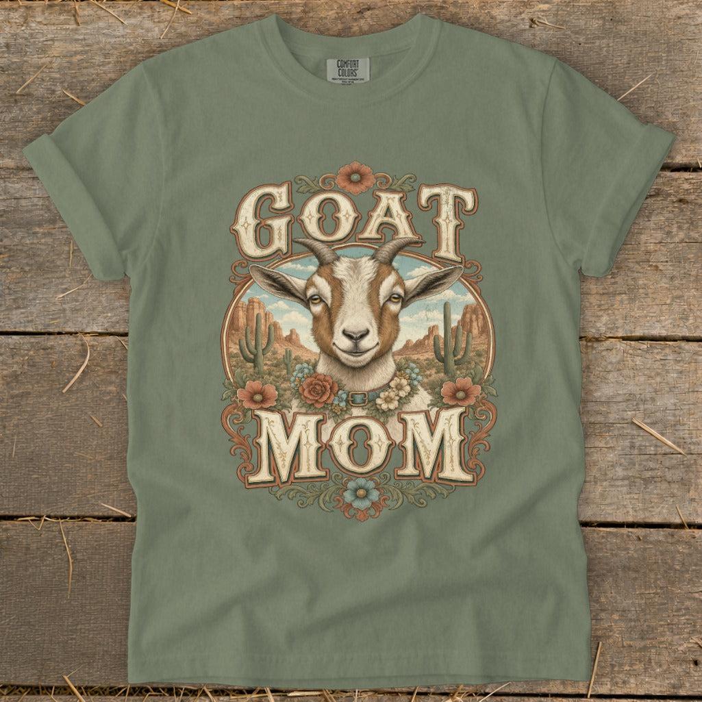 Western Goat Mom Signature Tee