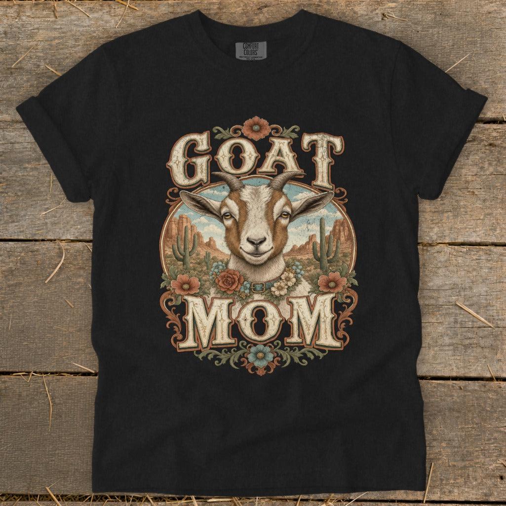 Western Goat Mom Signature Tee
