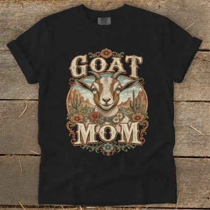 Western Goat Mom Signature Tee