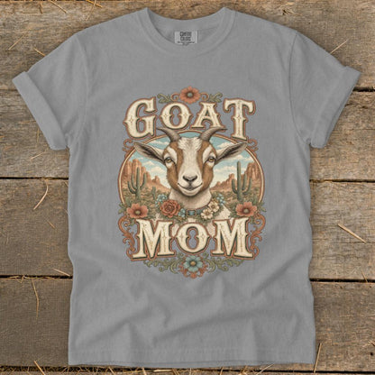 Western Goat Mom Signature Tee