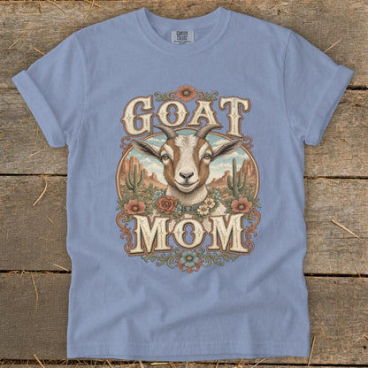 Western Goat Mom Signature Tee