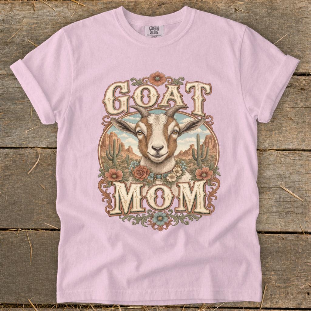 Western Goat Mom Signature Tee