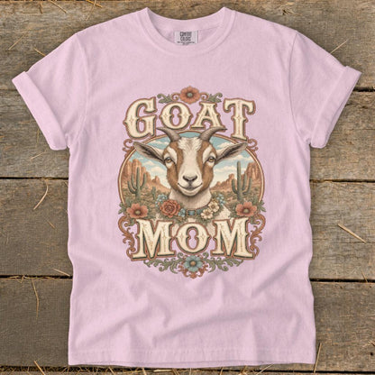 Western Goat Mom Signature Tee