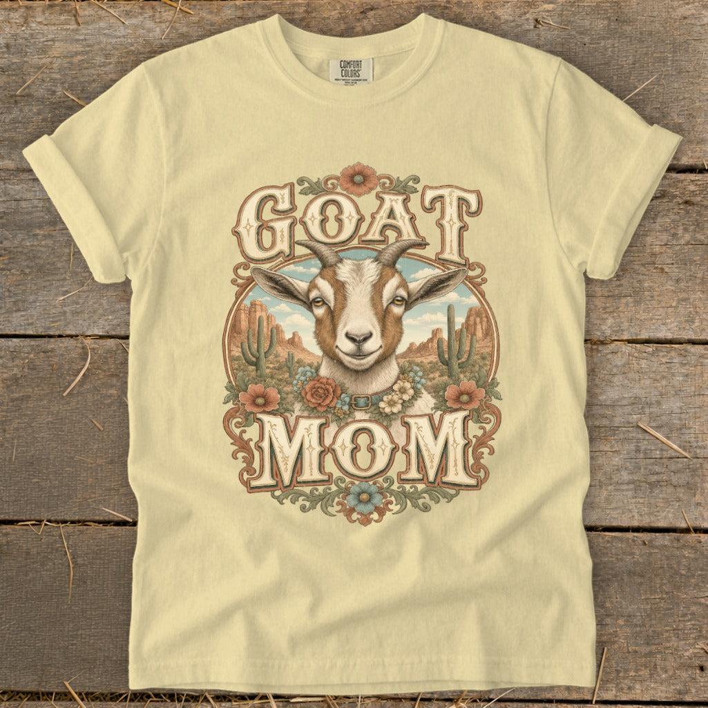 Western Goat Mom Signature Tee