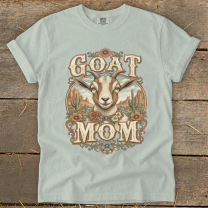 Western Goat Mom Signature Tee