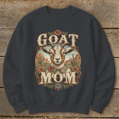 Western Goat Mom Sweatshirt