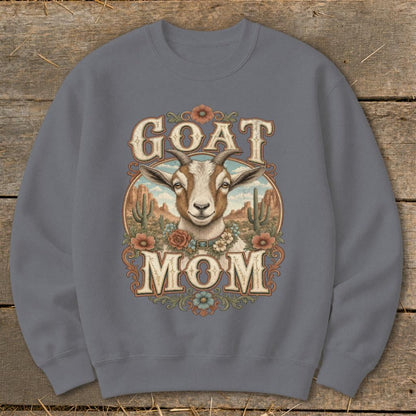 Western Goat Mom Sweatshirt
