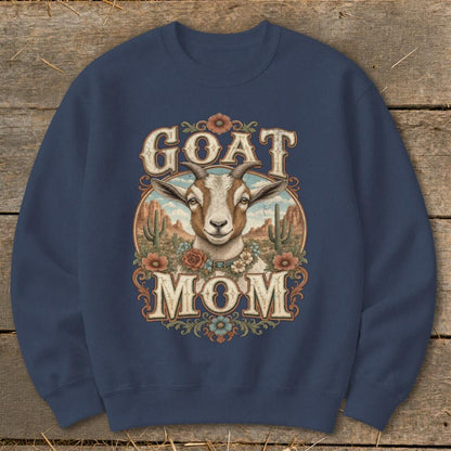 Western Goat Mom Sweatshirt