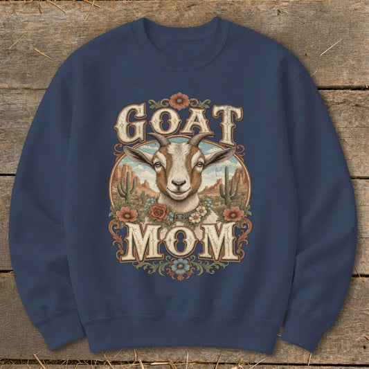 Western Goat Mom Sweatshirt