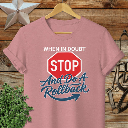When in Doubt Softstyle Tee