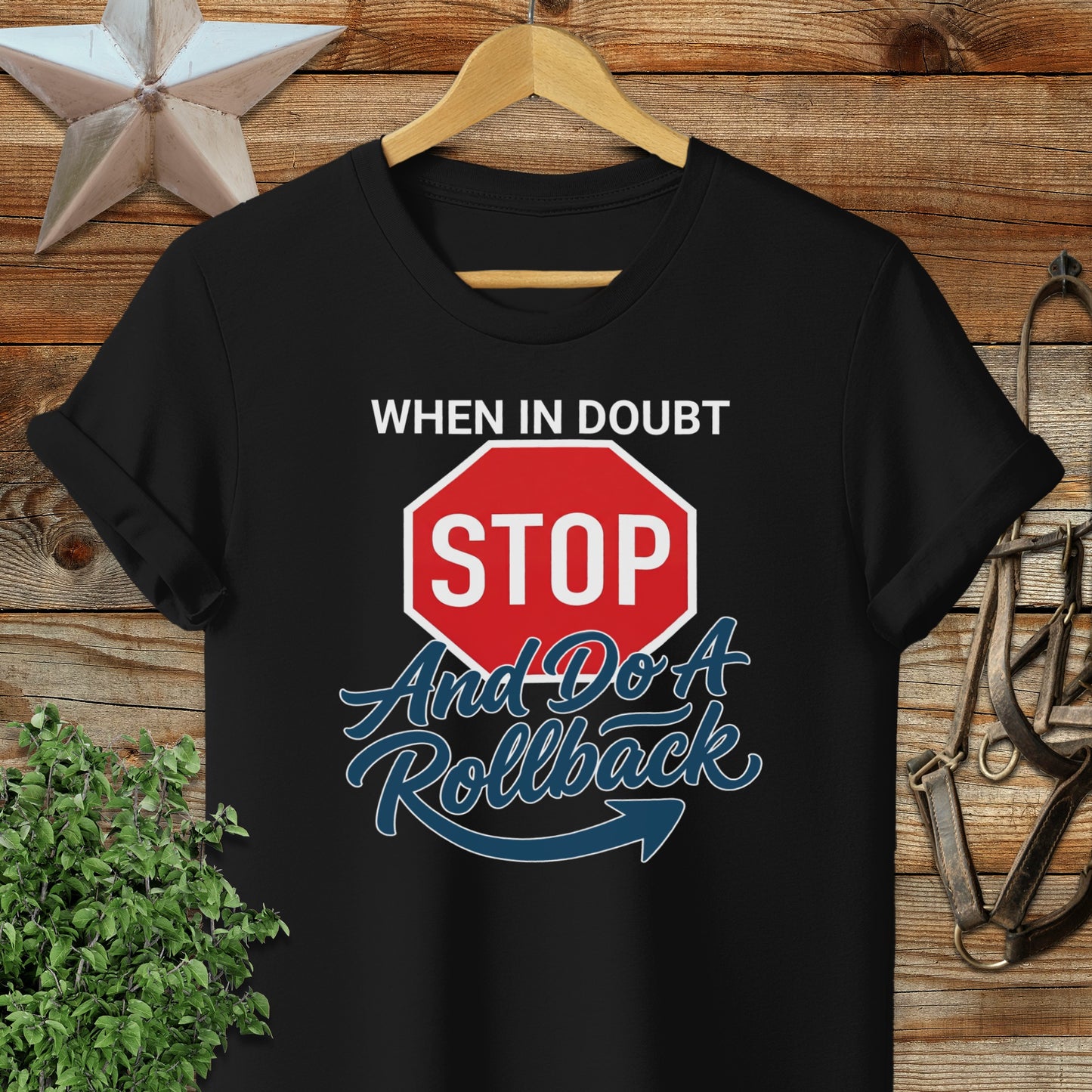 When in Doubt Softstyle Tee