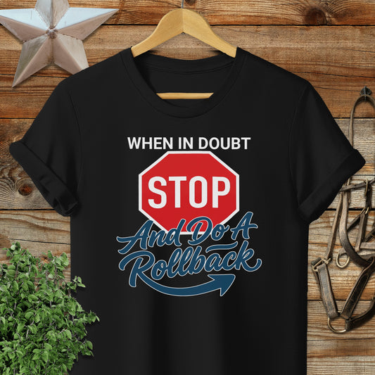 When in Doubt Softstyle Tee