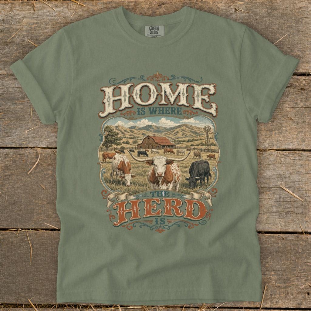 Where the Herd Is Signature Tee