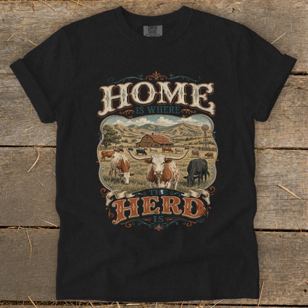 Where the Herd Is Signature Tee