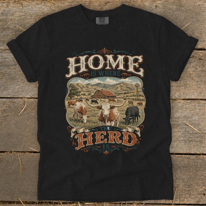 Where the Herd Is Signature Tee