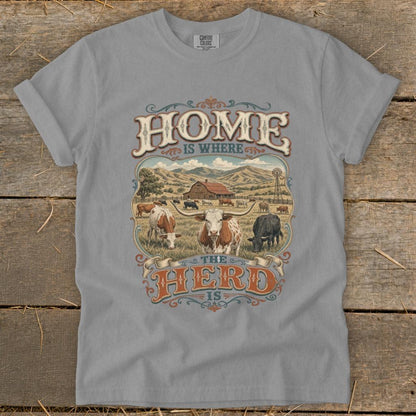 Where the Herd Is Signature Tee