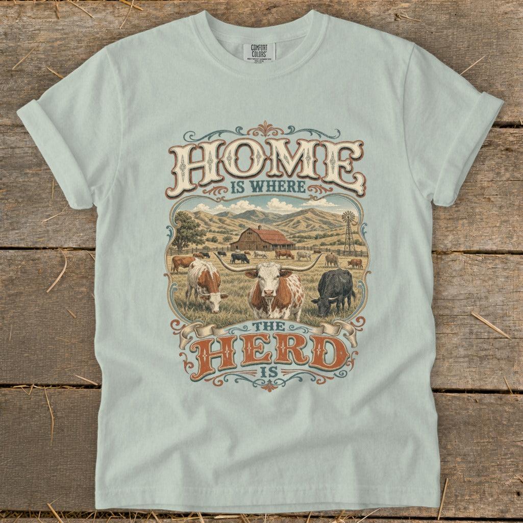 Where the Herd Is Signature Tee