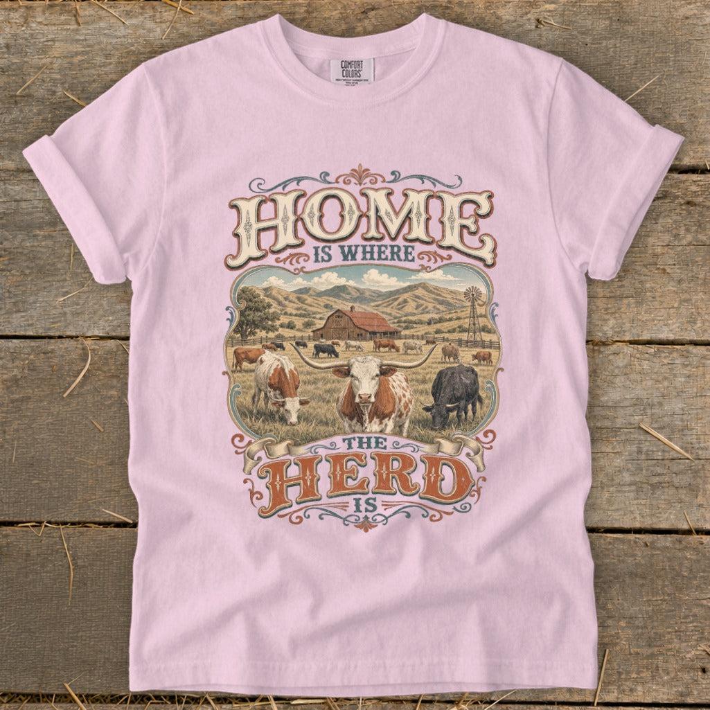 Where the Herd Is Signature Tee