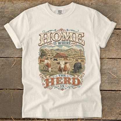 Where the Herd Is Signature Tee