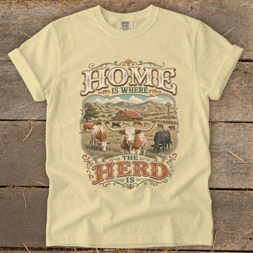 Where the Herd Is Signature Tee