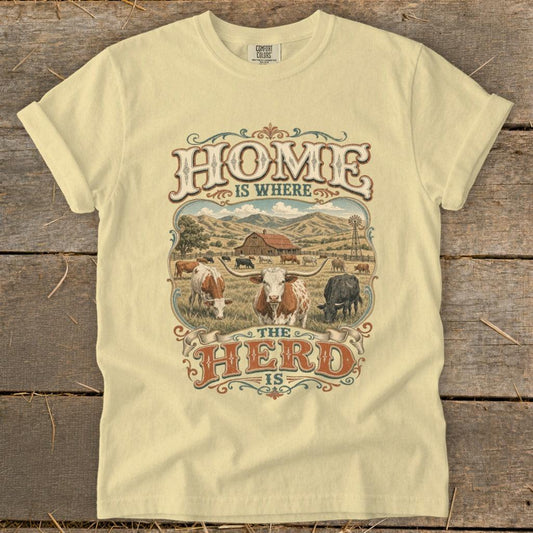 Where the Herd Is Signature Tee