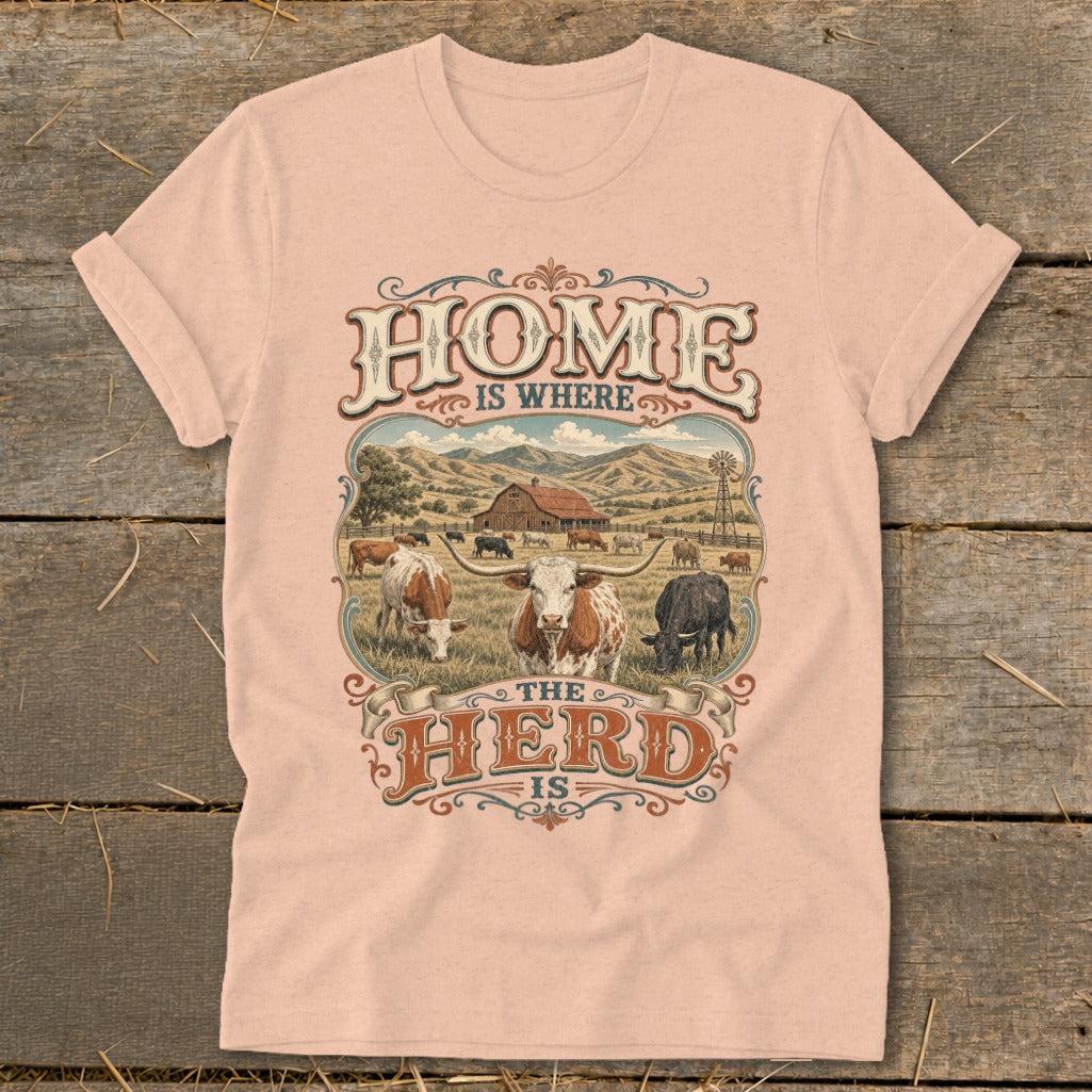 Where the Herd Is Softstyle Tee