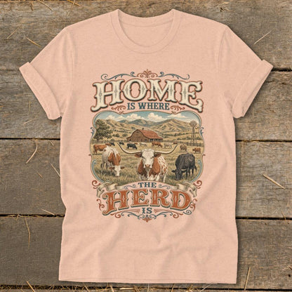 Where the Herd Is Softstyle Tee
