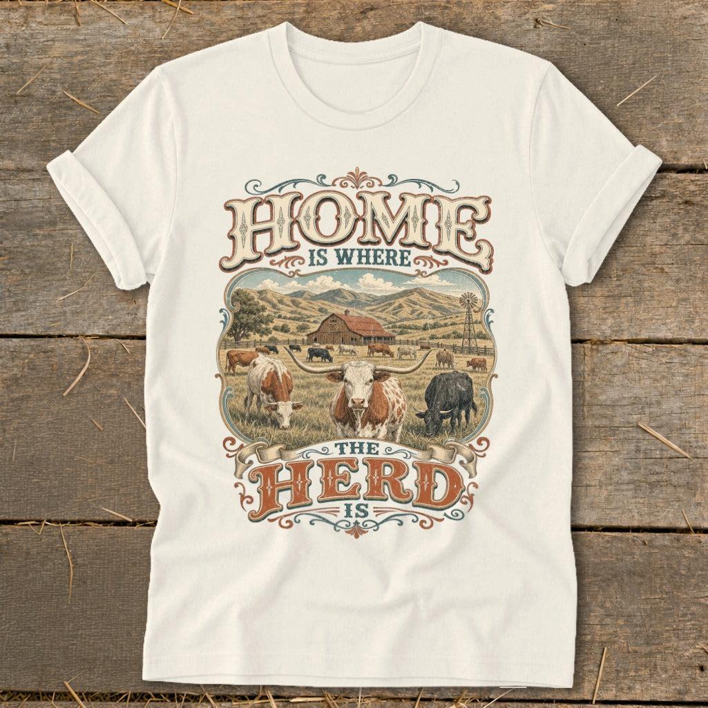 Where the Herd Is Softstyle Tee