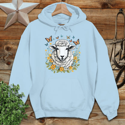 Whimsical Sheep Hoodie