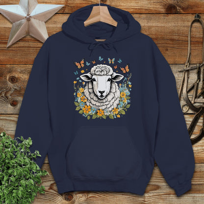 Whimsical Sheep Hoodie