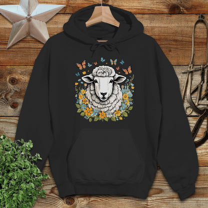 Whimsical Sheep Hoodie
