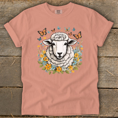 Whimsical Sheep Signature Tee