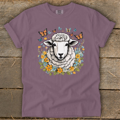 Whimsical Sheep Signature Tee