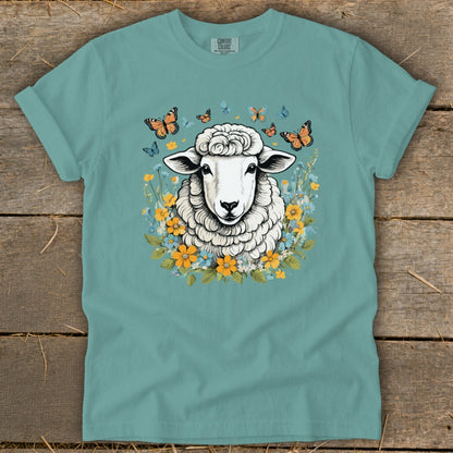 Whimsical Sheep Signature Tee