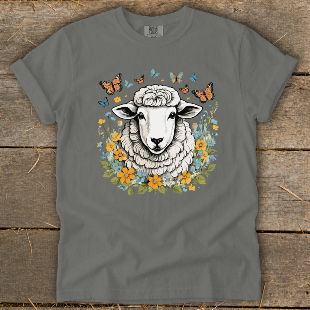 Whimsical Sheep Signature Tee